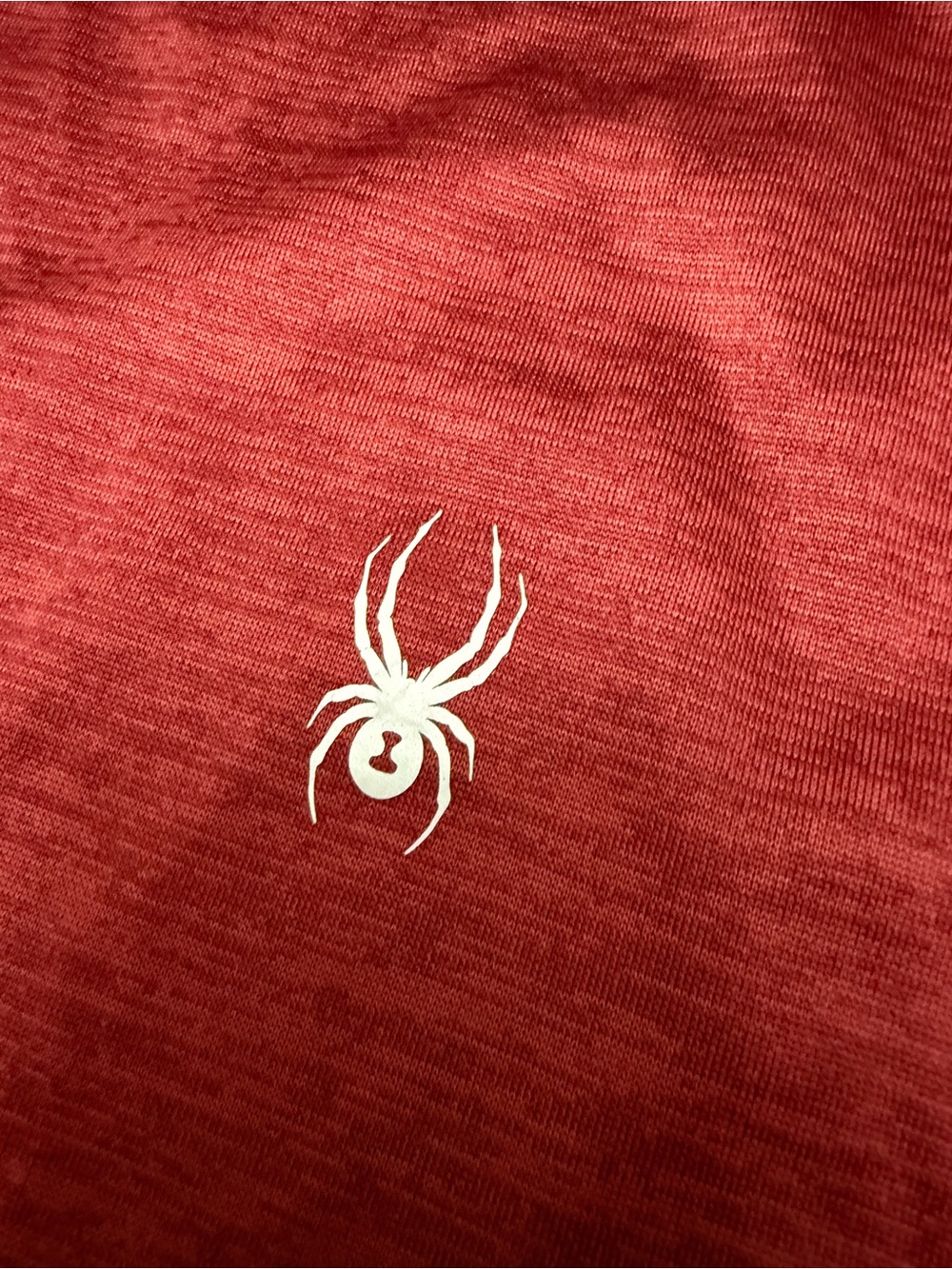 Spyder Swim Rash Guard Shirt XXL Red Heather UPF 30 Quick Dry Athletic Tee - Picture 5 of 11